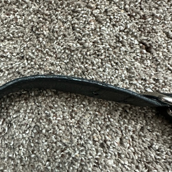 Coach F16535 Penelope Hobo Shoulder Bag Black - Picture 8 of 13